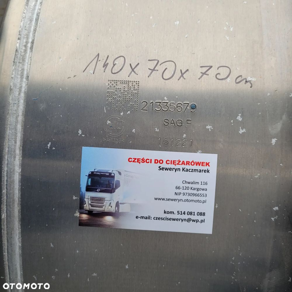 ZBIORNIK PALIWA VOLVO FH5 FH4 140X70X70 2133567 CHWALIM116 - 5