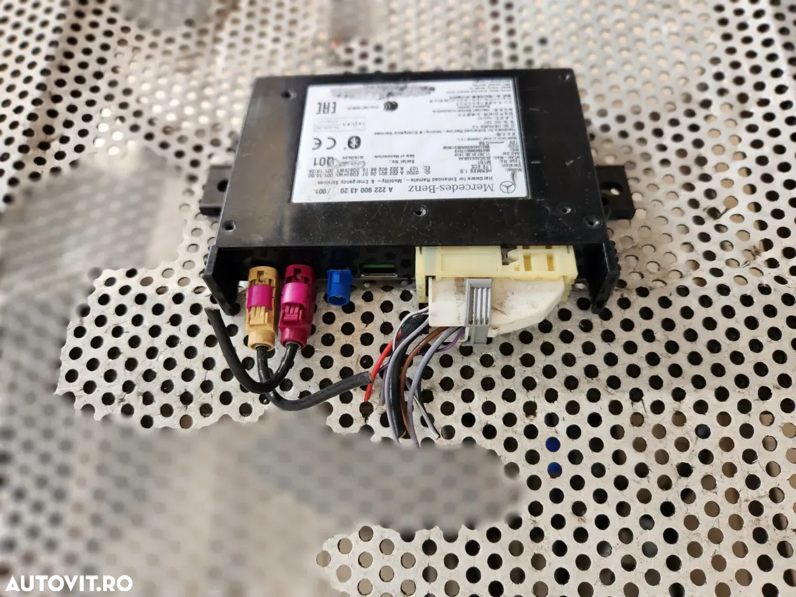 Modul Telematic Mercedes C Class E Class W205 W238 GLC W253 X253 Cod A2229004320 Dezmembrez Mercedes GLC X253 W253 Volan Stanga Motor 654.920 - Dezmembrari Arad - 5