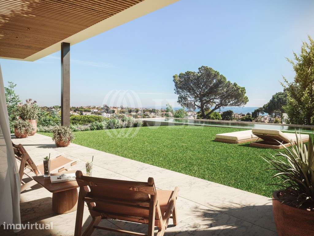 Moradia T5+3 com vista mar no Estoril em Cascais - Grande imagem: 3/18