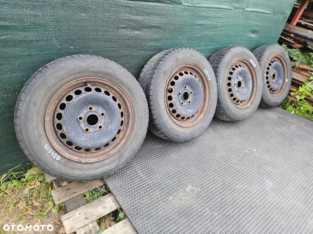 Felgi Stalowe Blaszak 5x112 6J ET45 R15 VW Passat B5 AUDI Skoda Seat Opony Zimowe - 2