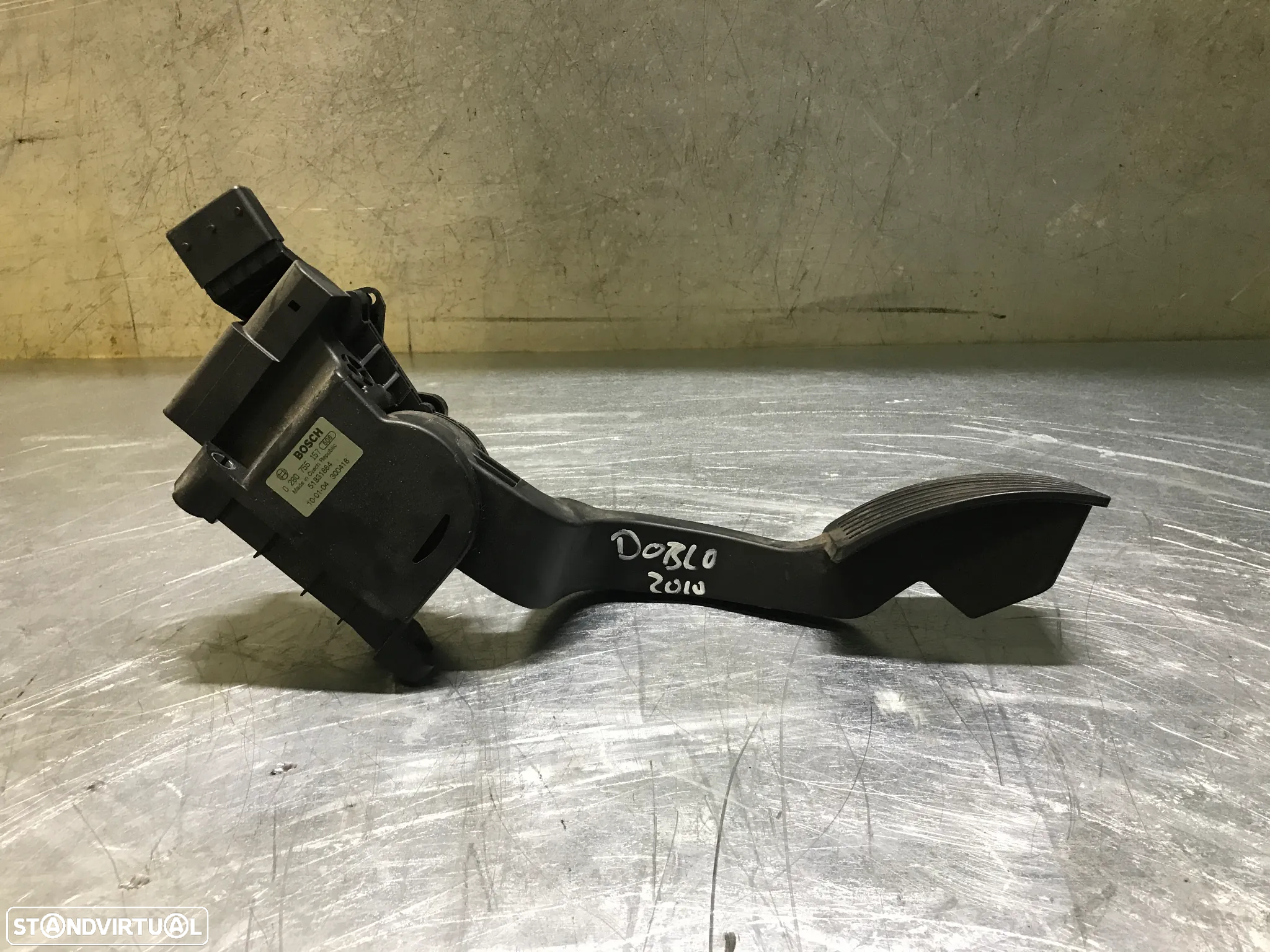 PEDAL ACELERADOR FIAT DOBLO II / OPEL COMBO 0280755157 51831864 - 2
