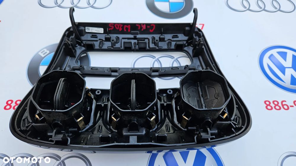 Mercedes C klasa W205 Dekor Listwa ozdobna Panelu klimatyzacji 2056805707  ŁADNY - 9