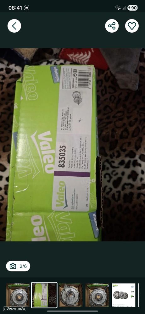 kit de embraiagem - 6