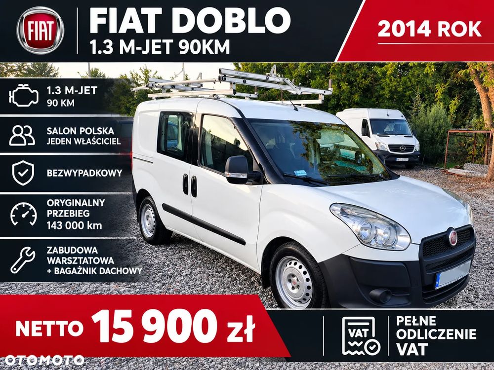 Fiat Doblo 1.3 M-jet 90KM Klima Blaszak - 1