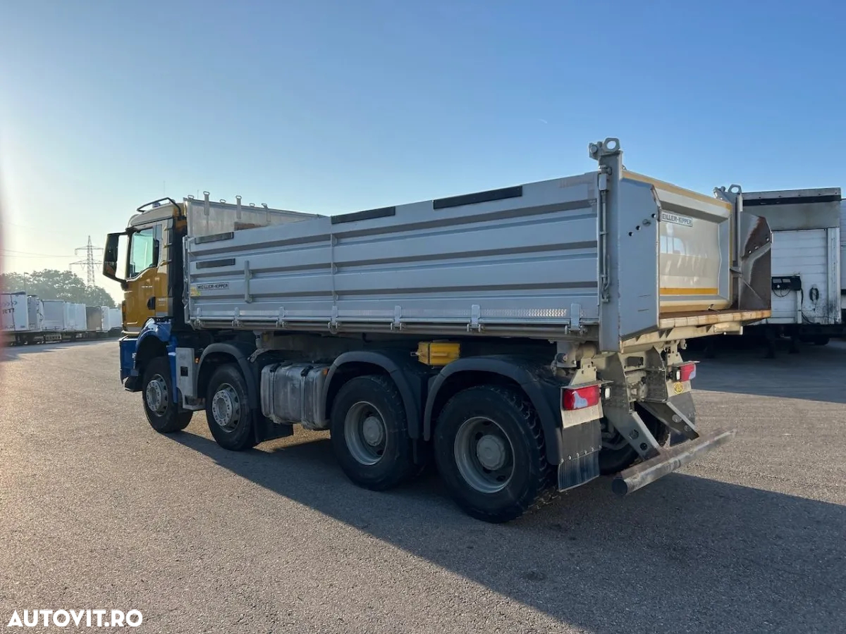 MAN TGS35.430, 8x4, Meiller, basculare 3 parti, factura externa - 5