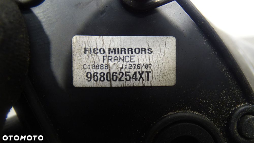 LUSTERKO PRAWE ELEKTRYCZNE PEUGEOT 207 1.6VTI SW - 3