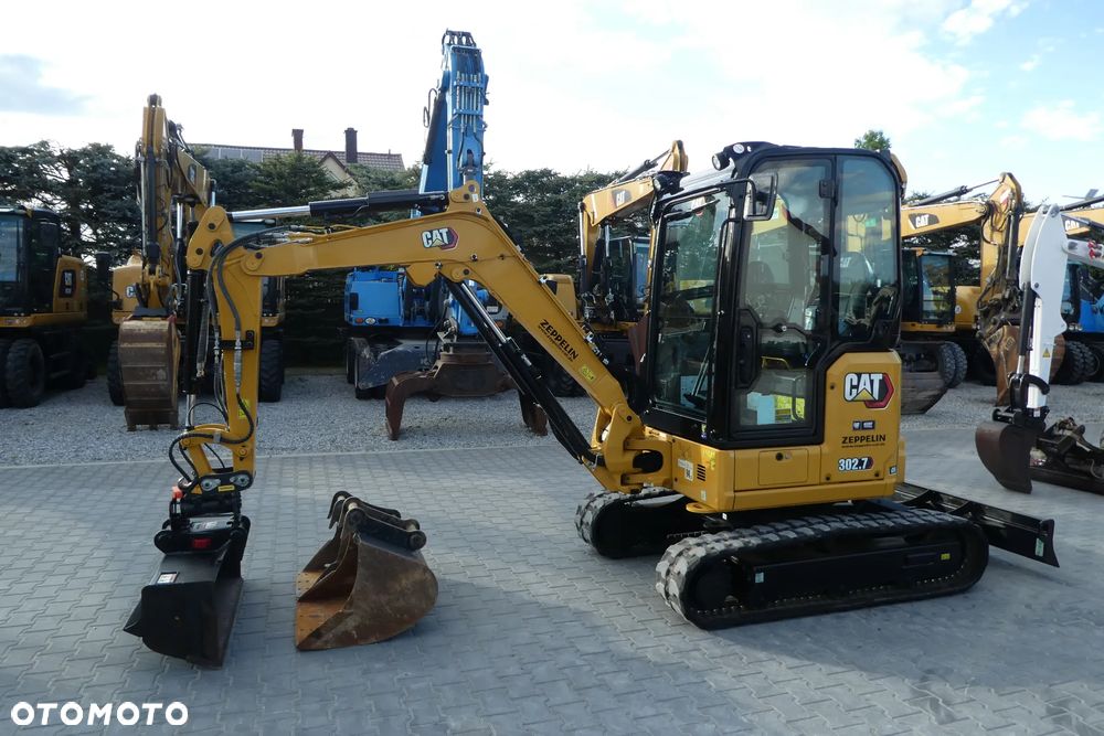 Caterpillar 302.7 PAWERTILT TRZY ŁYŻKI
