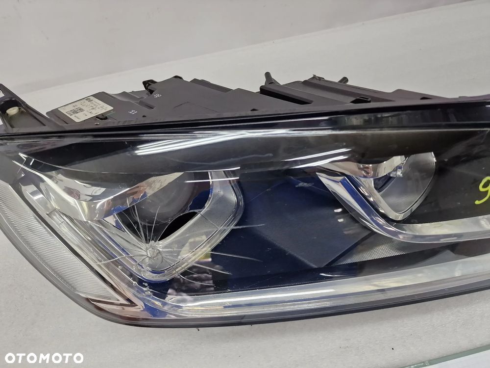 VW TOUAREG 2 II LIFT 14- PRAWA LAMPA PRZEDNIA PRZÓD BI-XENON + LED , NR 7P1941034A , NR AUKCJI LA93 - 6