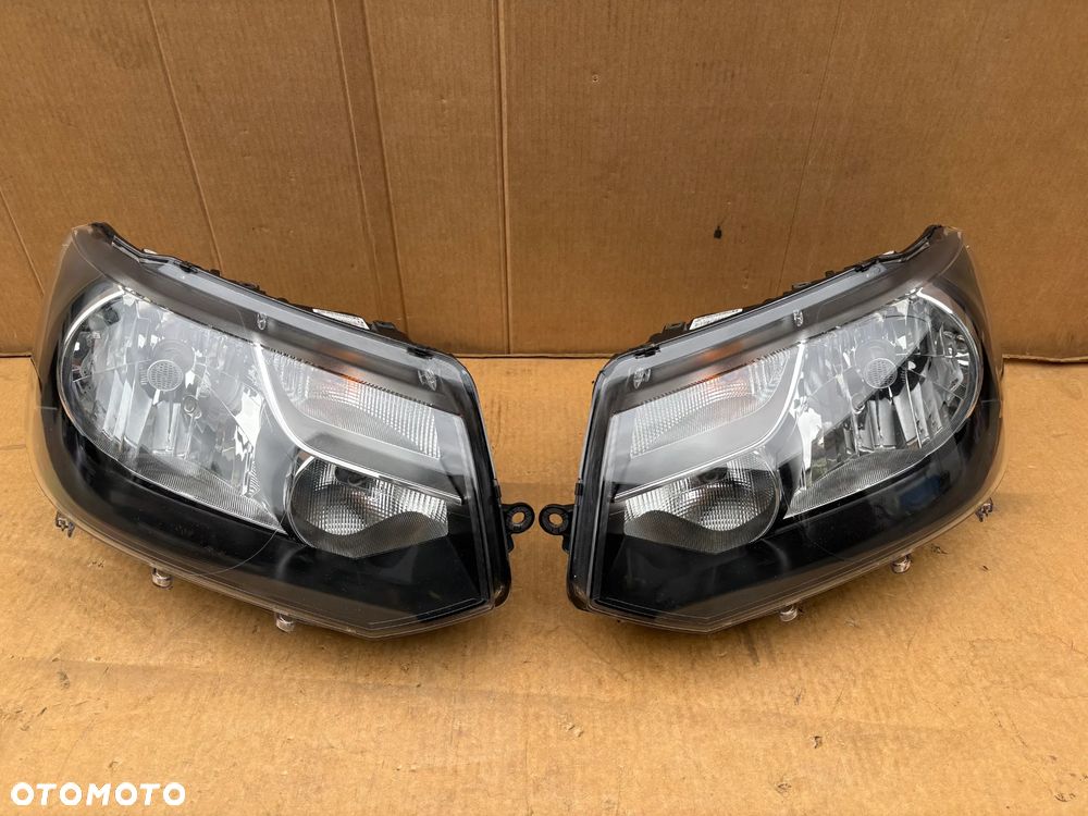 Oryginalna Lampa Przednia Prawa Lewa Vw T5 Lift Ładne Europa 7E1941016H 7E1941015H Zwykłe H7 Lampy Przednie - 1
