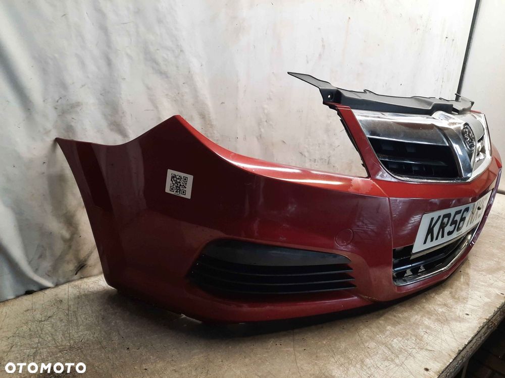 ^ ZDERZAK PRZÓD PRZEDNI OPEL VECTRA C LIFT FL Z50C BORDO BORDOWY - 5