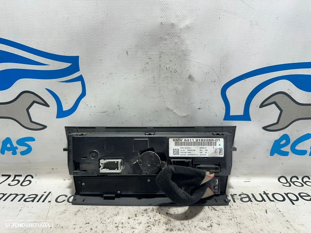 .Climatronic Sofagem Digital Ar Condicionado AC BMW Serie 1 E81 3 Portas E82  E88 E87 5 Portas Serie 3 E90 Sedan E91 Carrinha E92 Coupe E93 Cabrio - 5