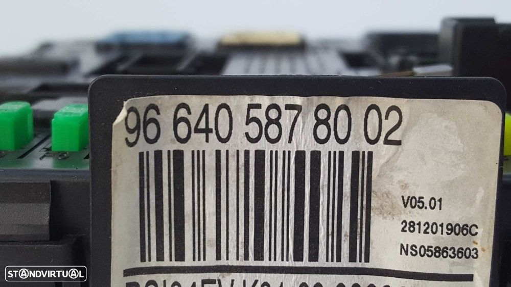 CAIXA DE RELÉS/ FUSÍVEIS PEUGEOT PARTNER KOMBI PREMIUM - 3