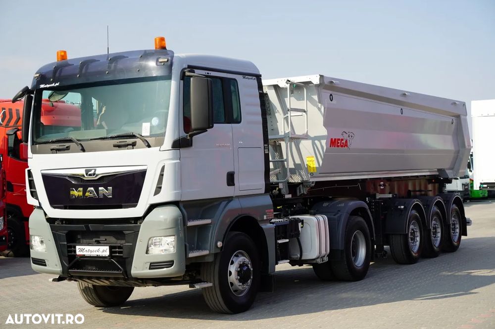MAN TGX 18.500 / COMBI / 4x4 / HIDRAULICĂ / HIDROPILARE / CABINĂ JOSĂ / + BASCULATOR / MEGA / 26 M3 / 2025 - 3