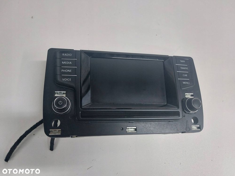 vw golf vii 7 monitor wyświetlacz radio 5g0919605d - 1