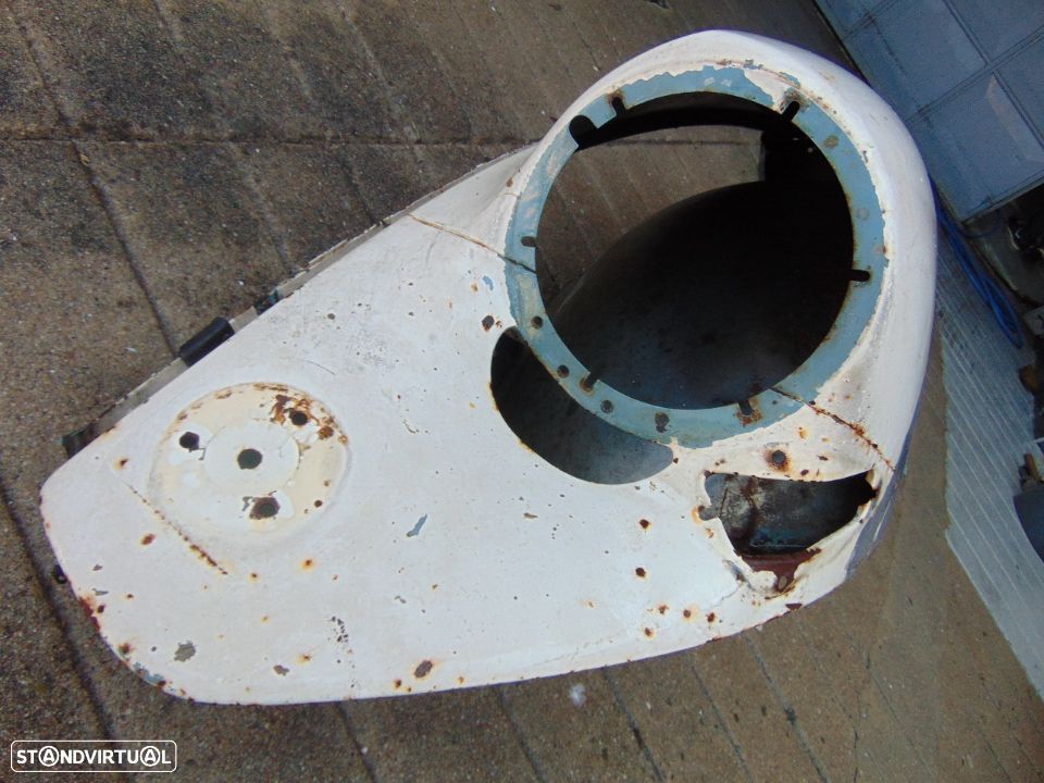 Citroen ds boca de sapo guarda lamas 1 modelo frente esquerdo - 2