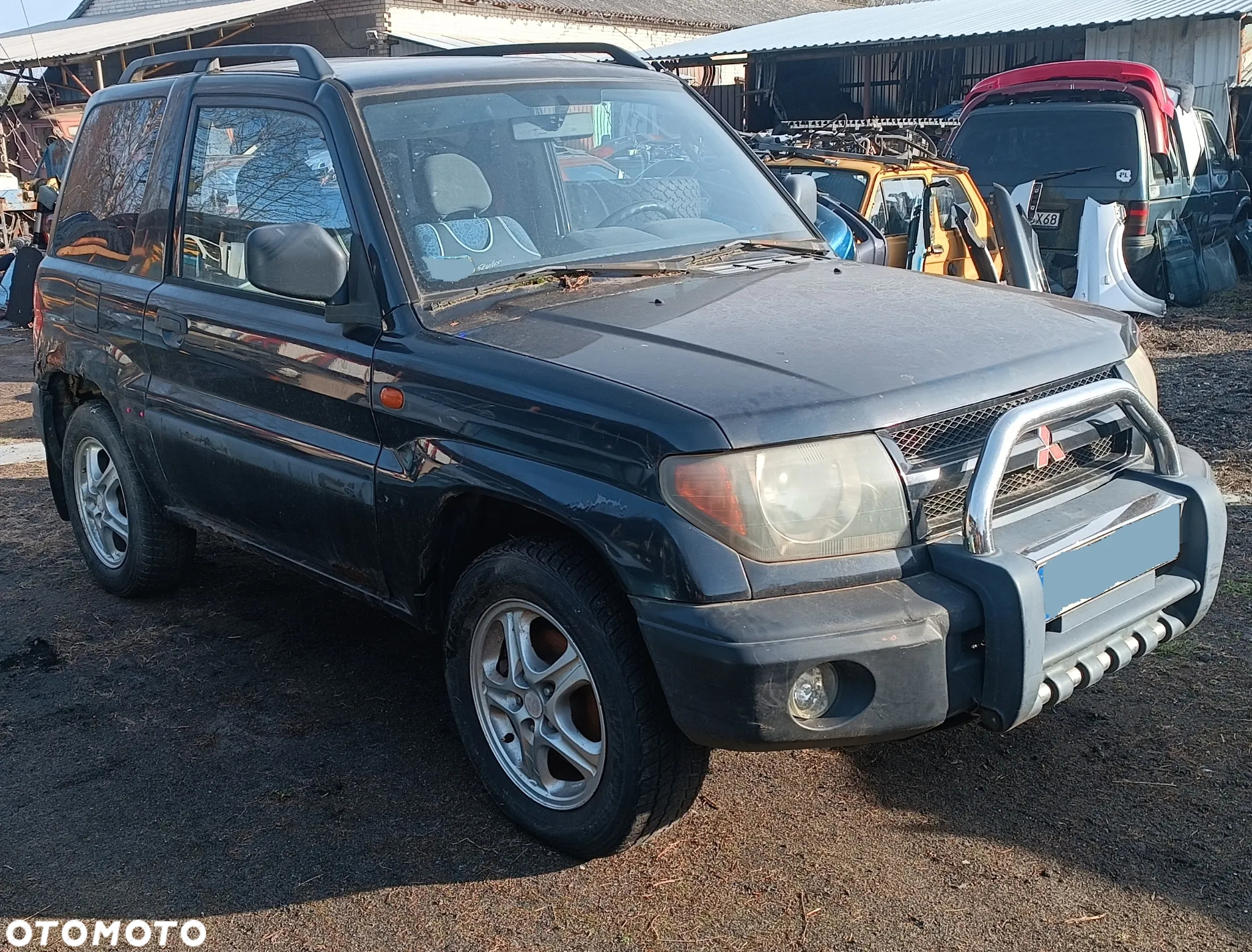 Mitsubishi Pajero Pinin 1,8 GDI Wszystkie części Mosty skrzynia szyby fotele zderzaki maska - 3