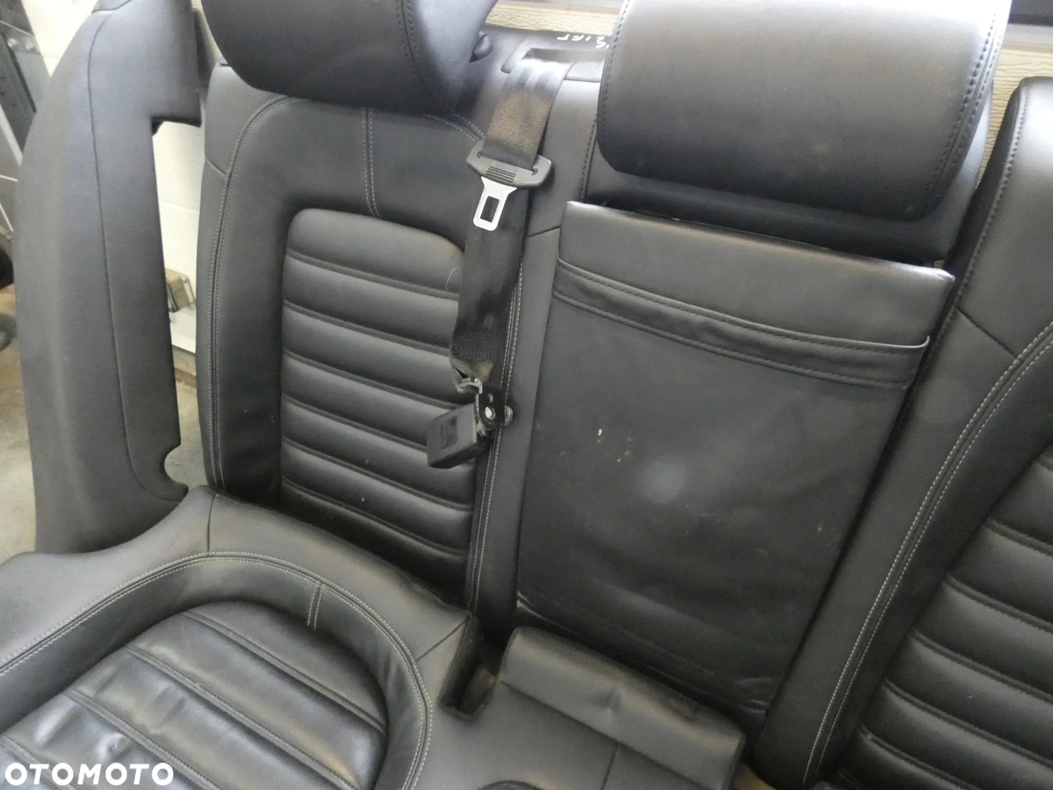 VW PASSAT CC LIFT GRZANE FOTELE PRZÓD TYŁ KANAPA KOMPLET CZARNA SKÓRA GORLICE - 18