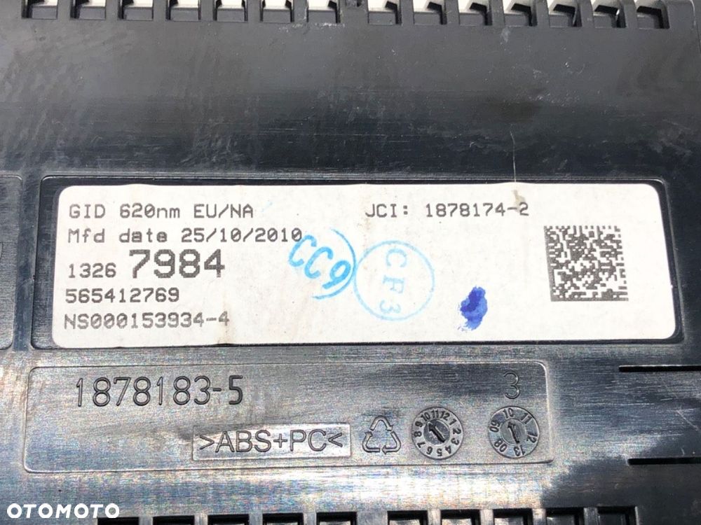 WYŚWIETLACZ - 49.00 PLN - OPEL ASTRA J Sports Tourer (P10) 2010 - 2015 1.6 (35) 85 kW [116 KM] - 3