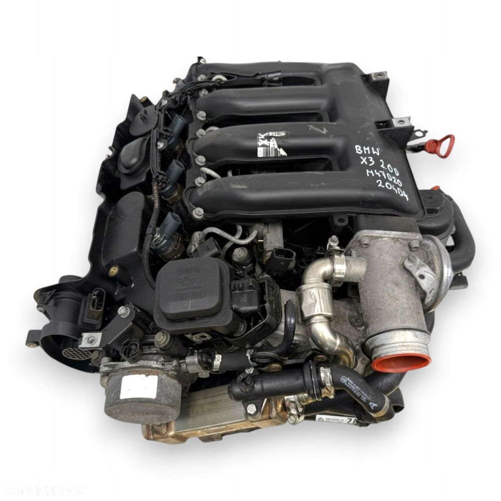 SILNIK M47D20 204D4 BMW X3 E83 2.0 D DIESEL 150KM diesel kompletny sprawny - 3