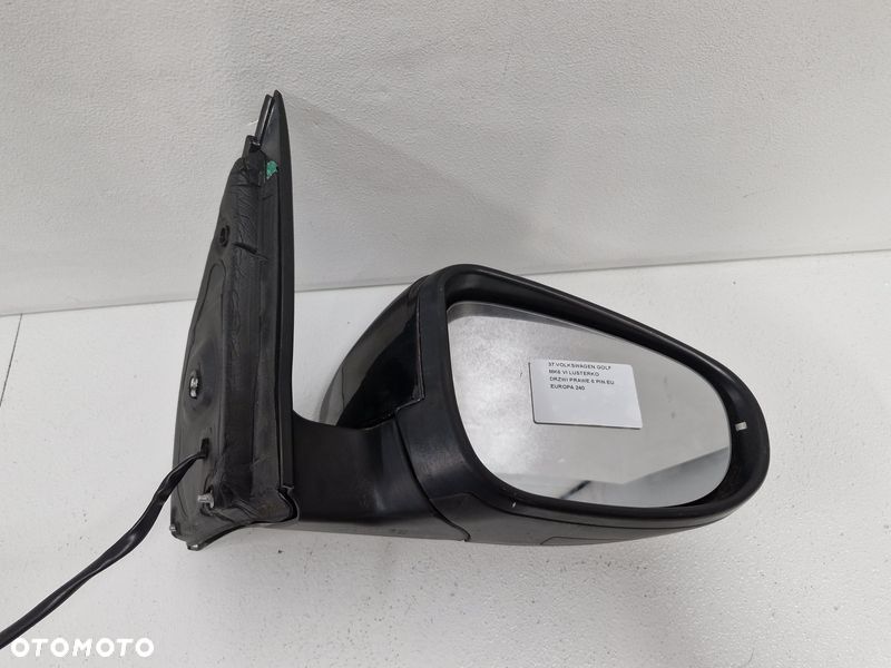 volkswagen golf 6 vi lusterko drzwi prawe 6 pin eu - 13