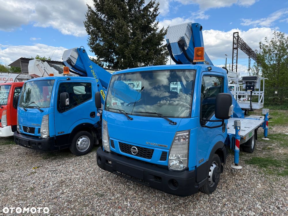 Nissan Podnośnik Koszowy 26 metrów Zwyżka 15 w Bok Wumag Palfinger UDT jak Ruthmann Multitel Gsr - 2