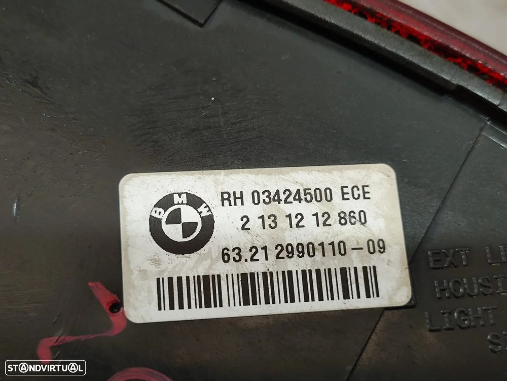 Farolim Farolins Traseiros Trás Originais Esquerdo Direito BMW X1 E84 LCI 2012 a 2015 - 8