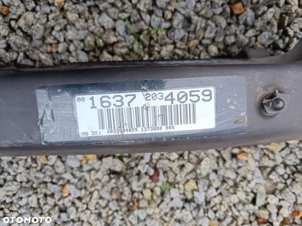 MERCEDES W203 W209 CLK NIE ZGNITE SANKI TYLNE Tył ŁAWA WÓZEK kołyska belka 2033504059 - 7