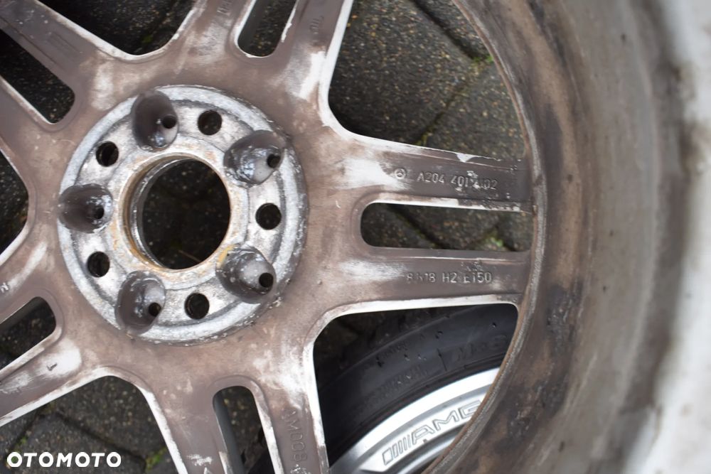 MERCEDES W204 LIFT AMG FELGI KOŁA OPONY 18 WIELESEZONOWE 6.5 MM 5X112 - 19
