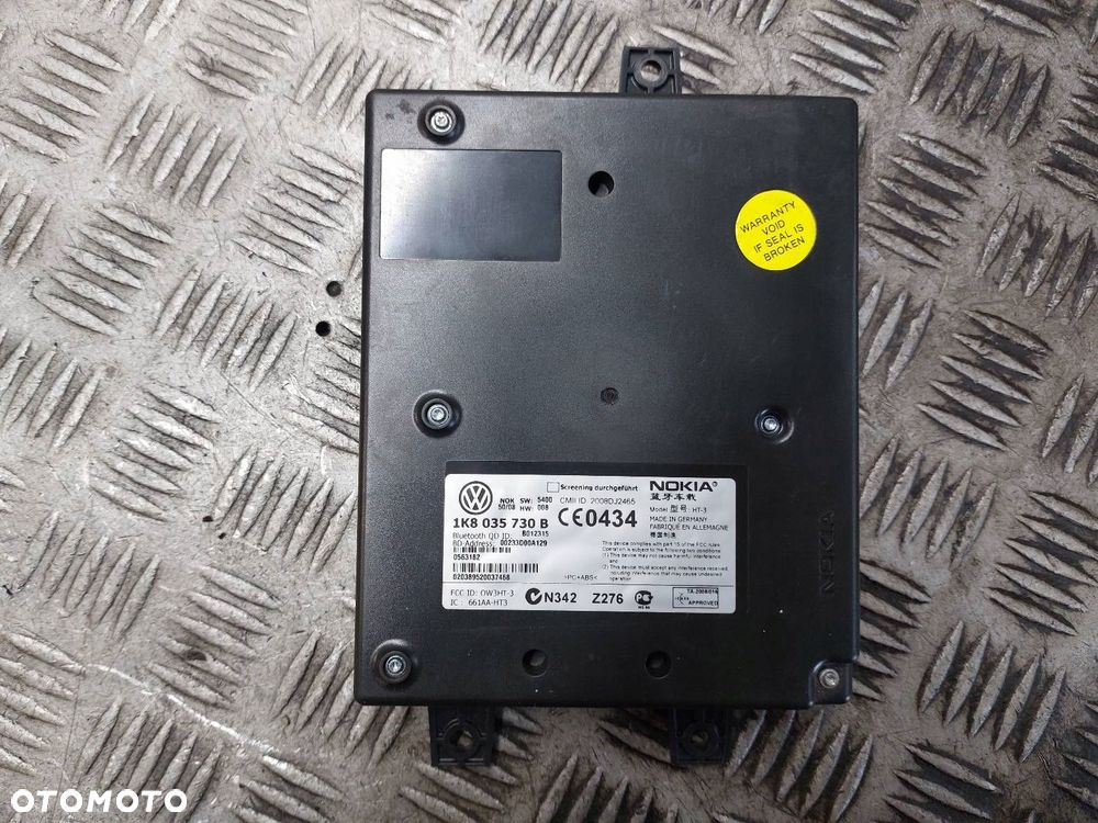 MODUŁ BLUETOOTH VOLKSWAGEN GOLF V 1K8035730B - 1