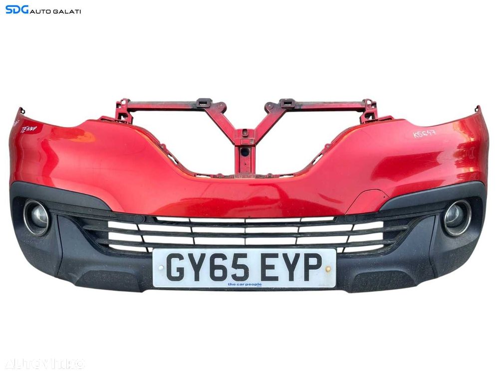 Bara Spoiler Fata Fara Grila cu Emblema Renault Kadjar 1.5 DCI NFL Non Facelift 2015 - 2018 Culoare TENNP [K5647] - 1