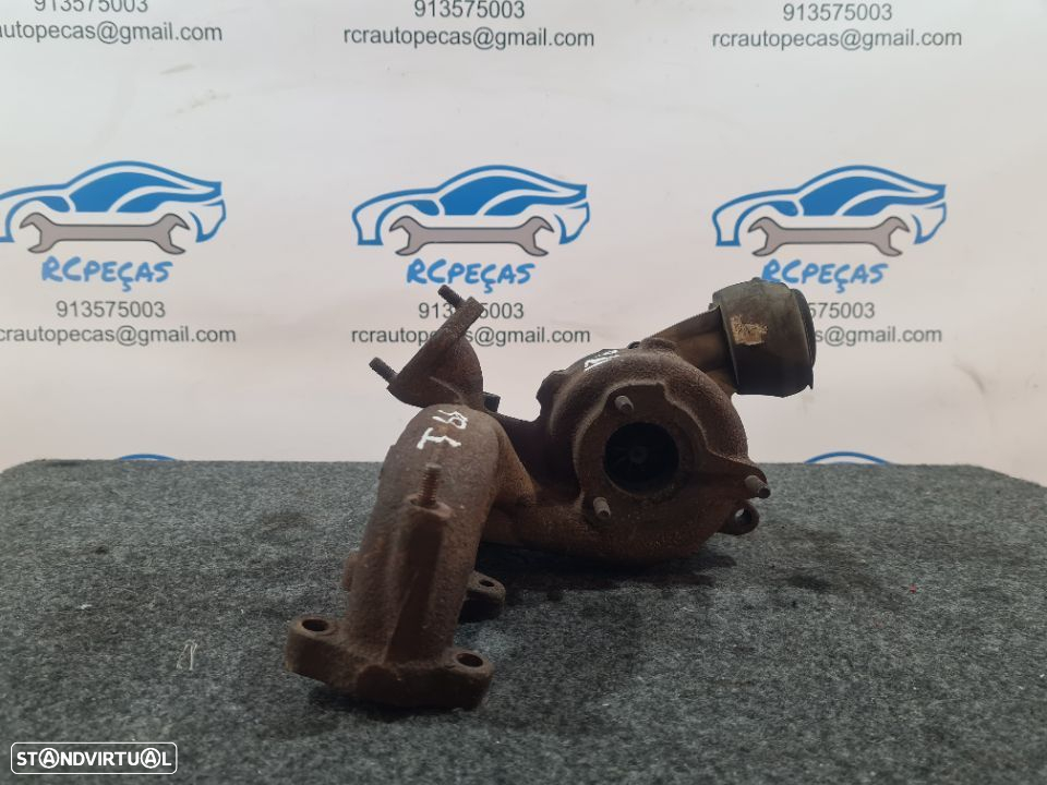 TURBO ORIGINAL 038253019A 4349342 VW VOLKSWAGEN GOLF IV 4 MK4 1.9 TDI 115CV AJM AUDI - 4