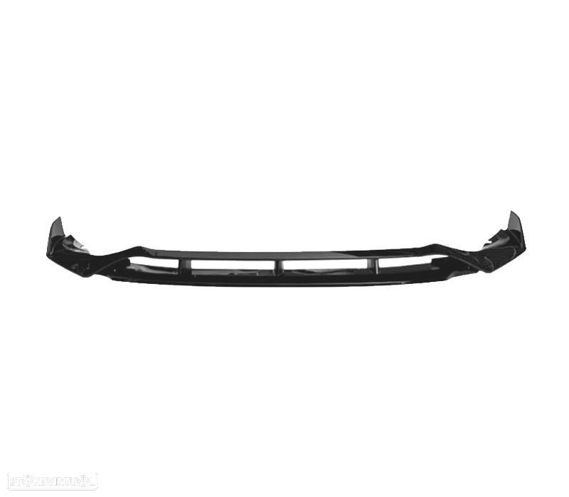 SPOILER LIP BMW X5 G05 21-23 LOOK BLACK KNIGHT PRETO BRILHANTE - 2