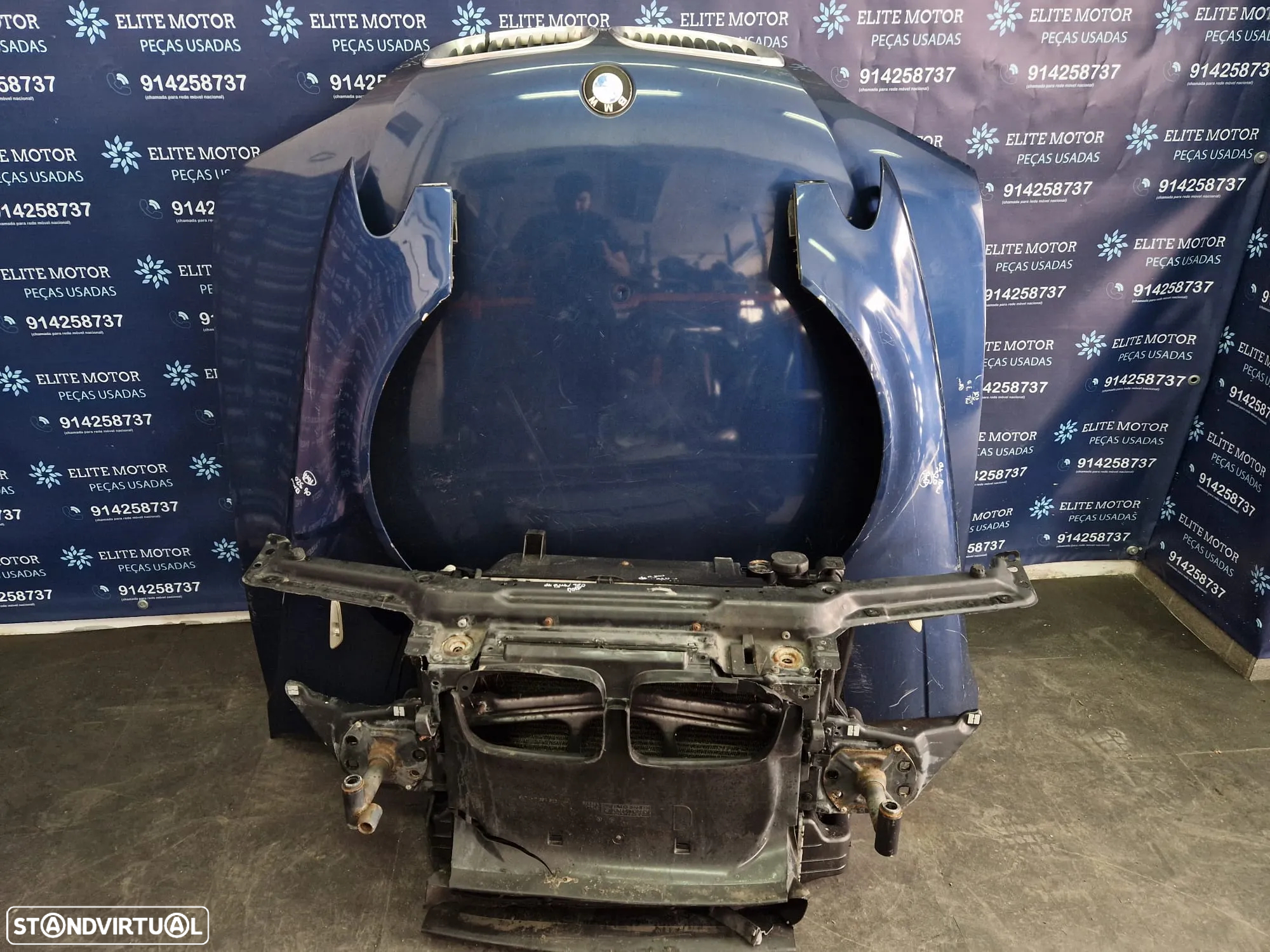 Frente completa usada BMW E46 320D FASE 2 SEDAN TOURING parachoques guardalamas capot oticas - 6