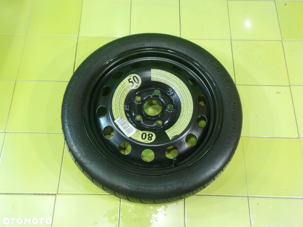 GOLF VI GOLF V A3 8P kolo dojazdowe 125/70/16 5X112 - 1
