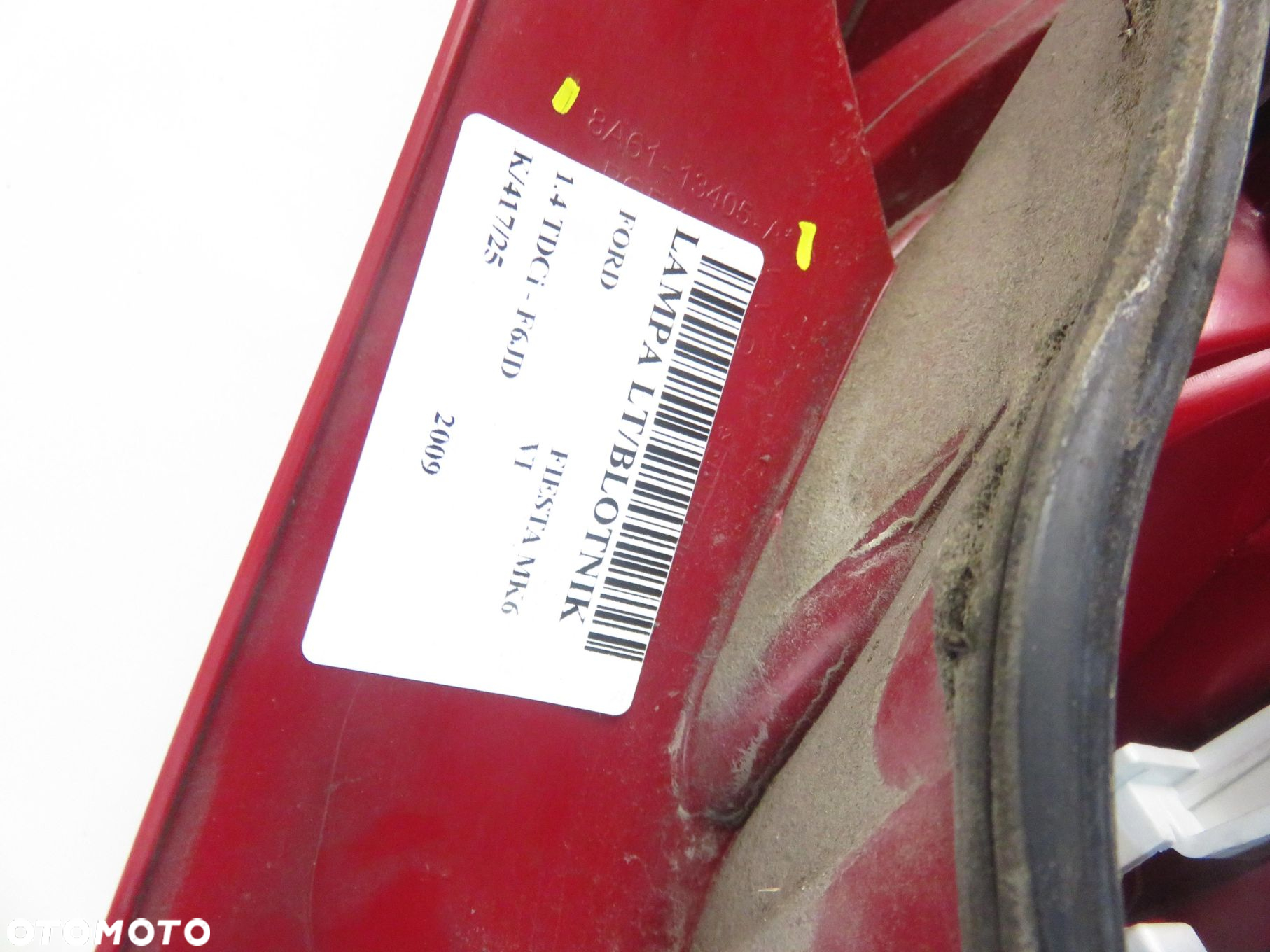 LAMPA LEWA TYLNA FORD FIESTA MK6 VI 8A6113405A - 6