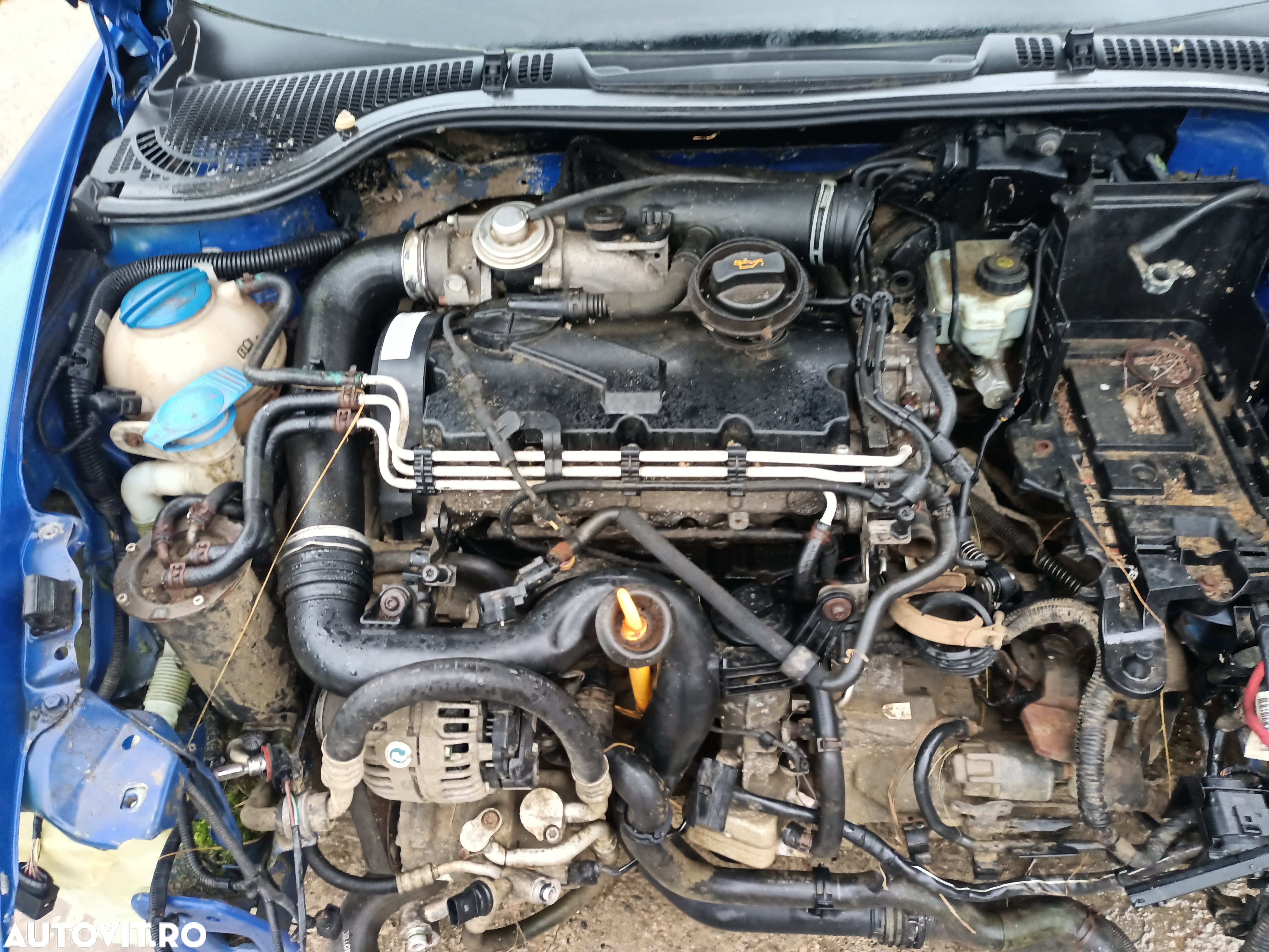 dezmembrez Skoda Octavia 2 1.9tdi cod motor bxe - 4