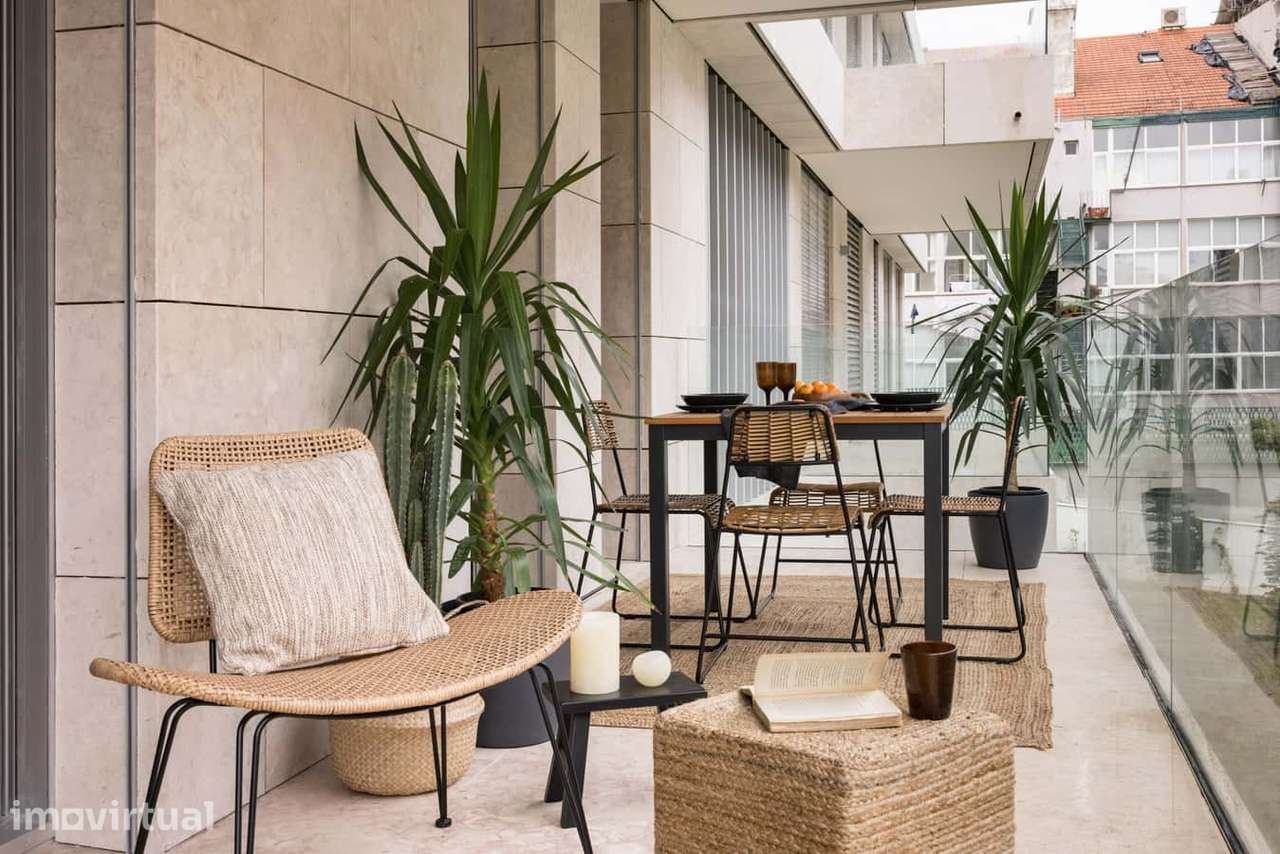 2 bedrooms, terrace in Marquês de Pombal - Grande imagem: 2/22