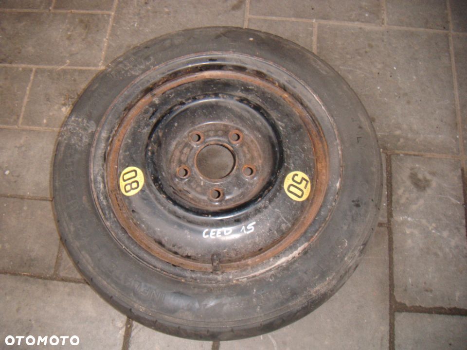 kia ceed 1 lift 11r  koło dojazdowe dojazdówka 5x114,3 - 1