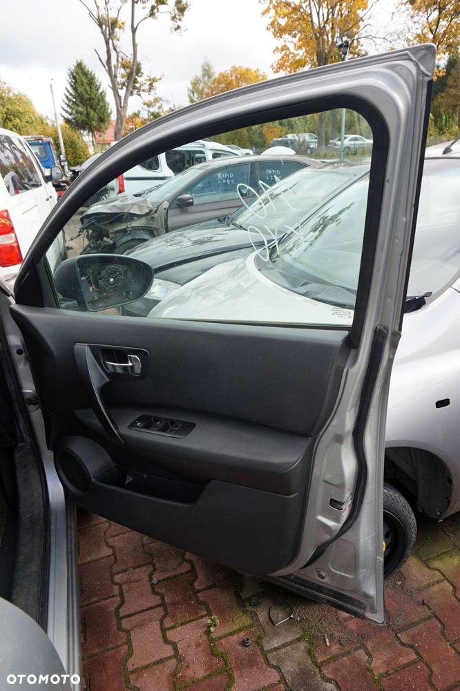 DRZWI PRZEDNIE PRAWE QASHQAI I J10 LIFT KY0  SREBRNY NISSAN 2009-2013 - 8