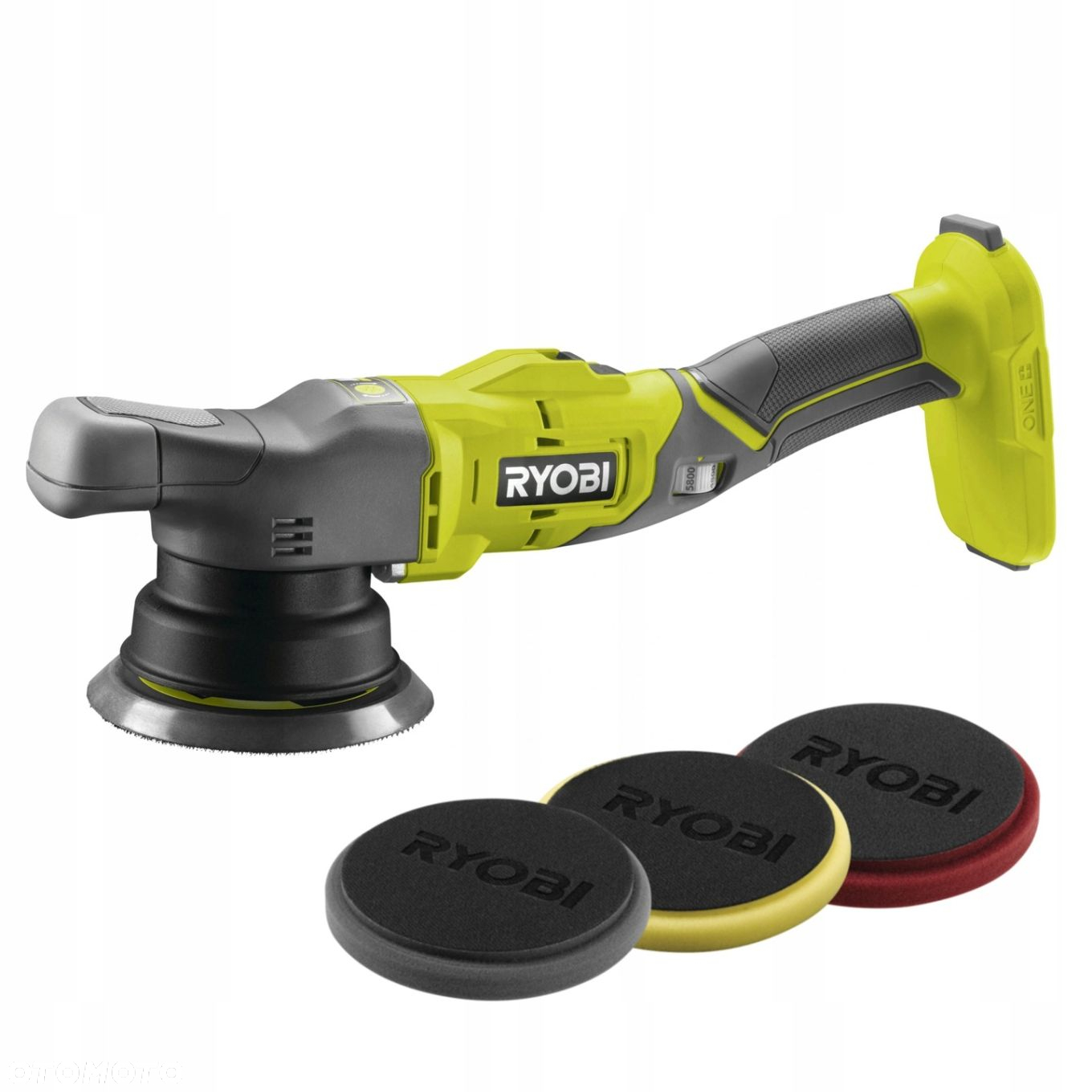 RYOBI POLERKA AKUMULATOROWA 18V REGULACJA R18P-0 125MM OSCYLACJA  3 PADY - 14