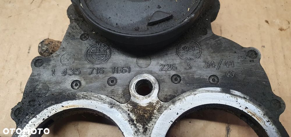 Odma separator oleju króciec kołnierz BMW 3 E46 1435716 - 5
