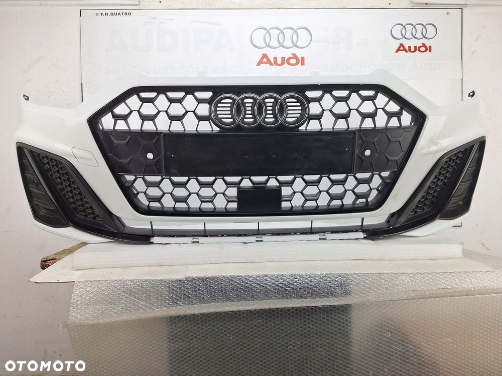 ZDERZAK AUDI A1 82A 2018-2024 ORYGINAŁ OE ASO GRILL ATRAPA KRATK - 1