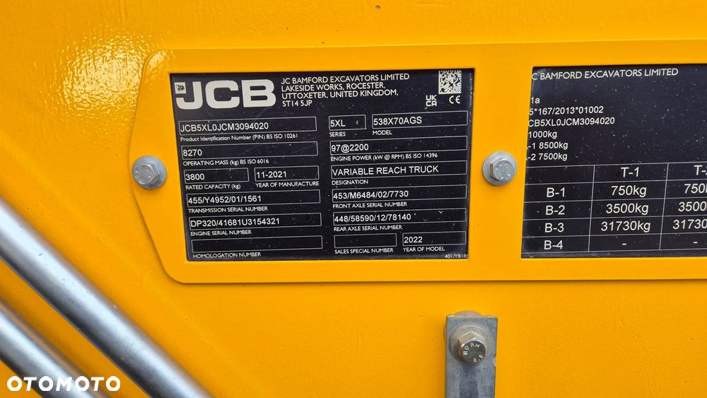 JCB 538-70 Agri Super 2021R - 17