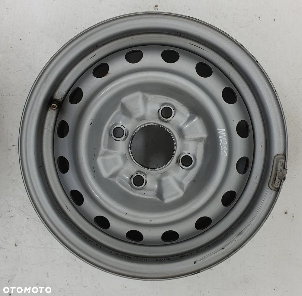 FELGA STALOWA 14 5.5J 4X114,3 NISSAN NV200 1SZT - 1