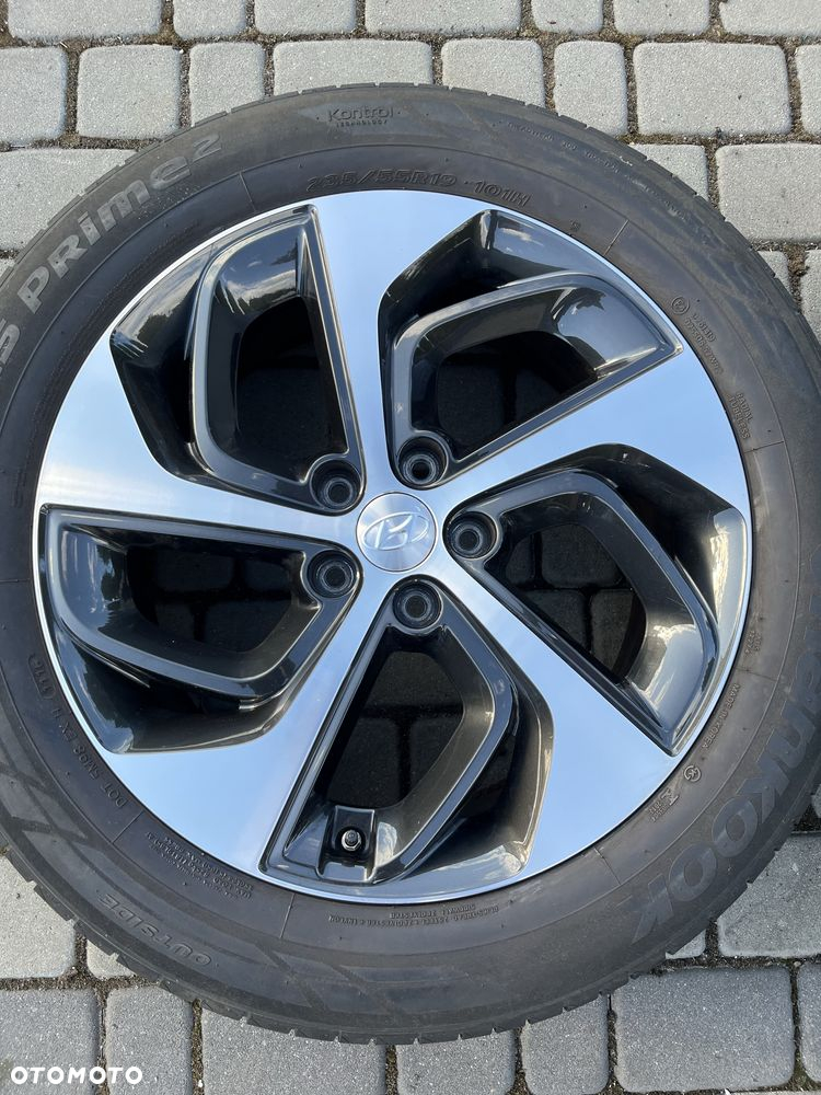 Alufelgi 5x114,3 19 cali Hyundai Santa Fe Tucson opony 235/55/19 - 2