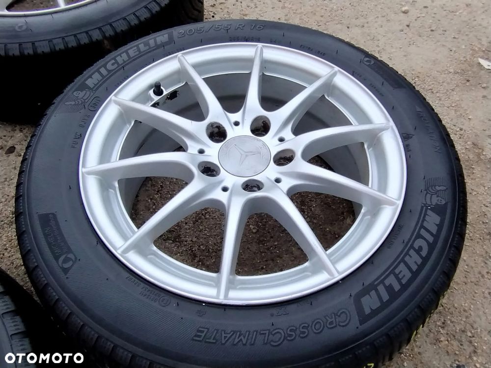 5x112 Felgi Aluminiowe Alufelgi 16 Mercedes Koła Całoroczne Wielosezonowe A klasa W176 W169 B W246 W245 CLA W117 A117 C W204 Legnica ALU-RAD 205/55 5mm - 8