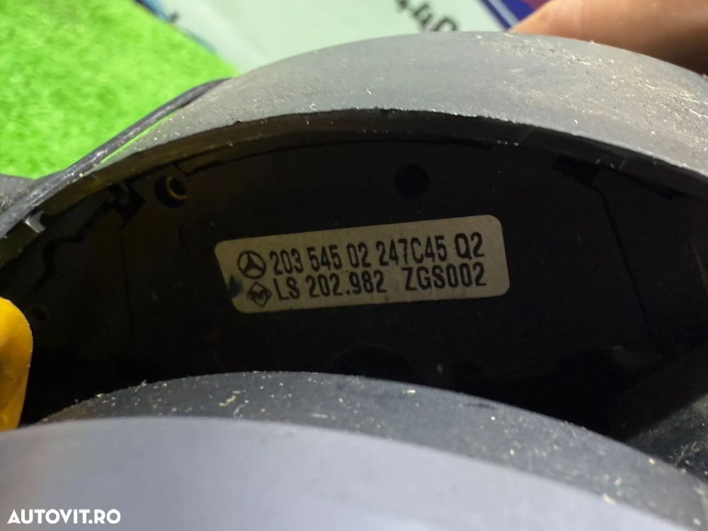 ANSAMBLU MANETE COMENZI VOLAN + SPIRA MERCEDES BENZ VITO 115 CDI W639 2.1 DIESEL 2008 COD OEM A6396880006 A6396881006 20354502247 2003-2014 - 8