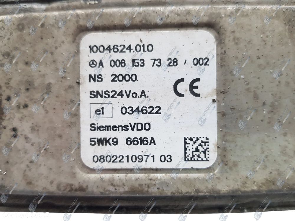 CZUJNIK SONDA NOX MERCEDES ACTROS MP4 A0061537328 - 2