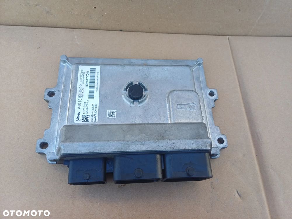 Komputer sterownik silnika Peugeot 108 Citroen C1 II Aygo II 1.2 VTI 89661-YV041 2014-2022 - 1