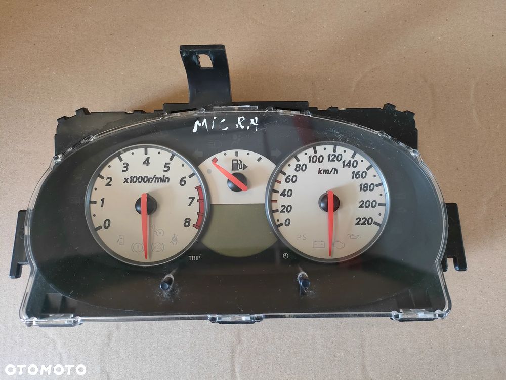 Nissan Micra k12 lift LICZNIK ZEGARY BG10D - 3